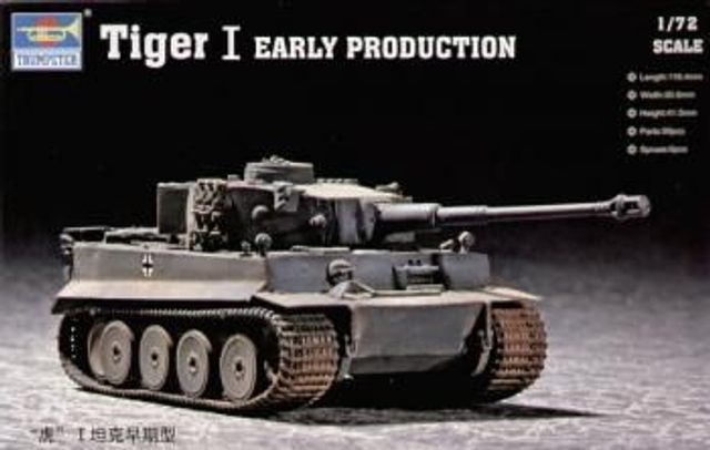 trumpeter 1.72 tiger 1 early