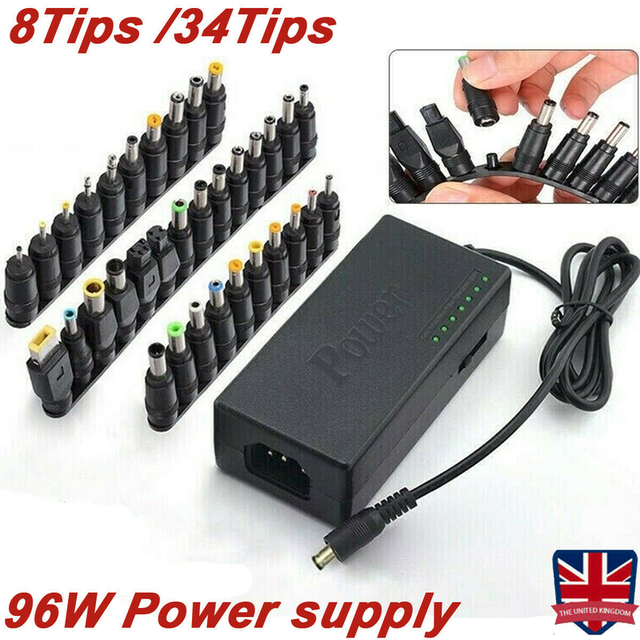 Universal Power Supply with 8 or 32 Tips