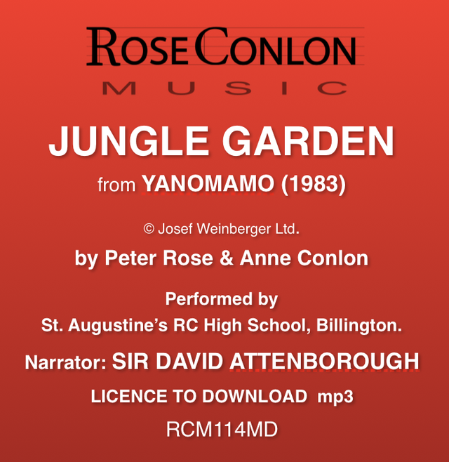 JUNGLE GARDEN RCM114MD (mp3) from Yanomamo 1983  by Peter Rose &amp; Anne Conlon