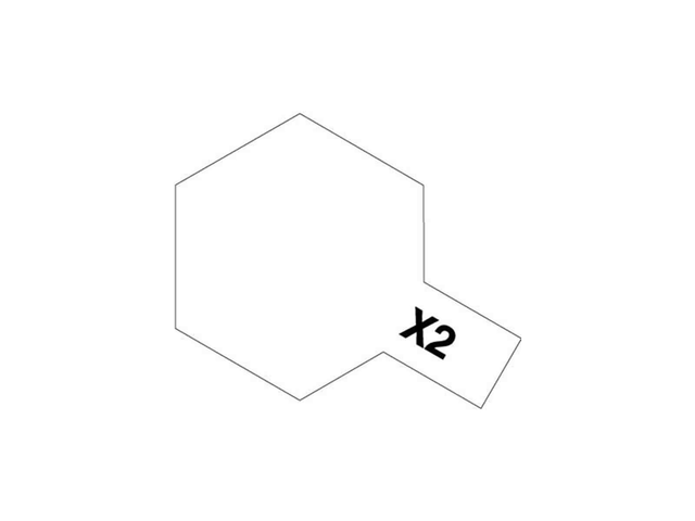 peinture blanc brillant X2 Tamiya 81002