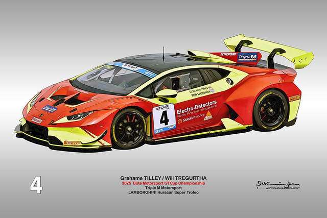 C250704 LAMBORGHINI HURACAN ST GT CUP 2025 TRIPLEM TILLEY #4