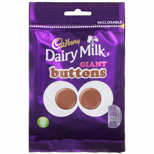 Cadbury Dairy Milk Buttons 95g 