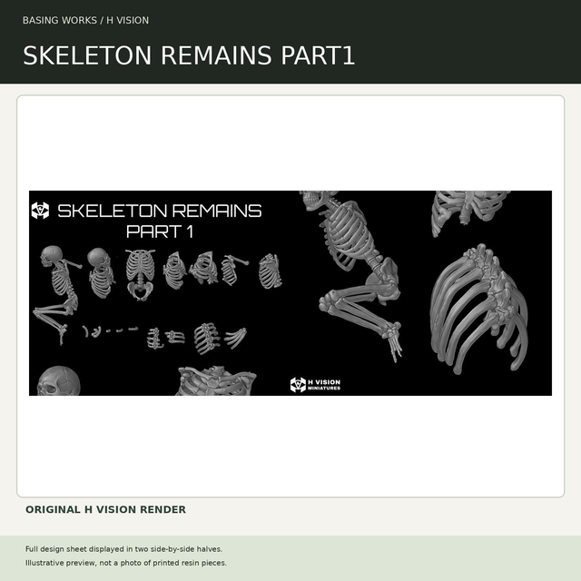H Vision - Skeleton remains part1