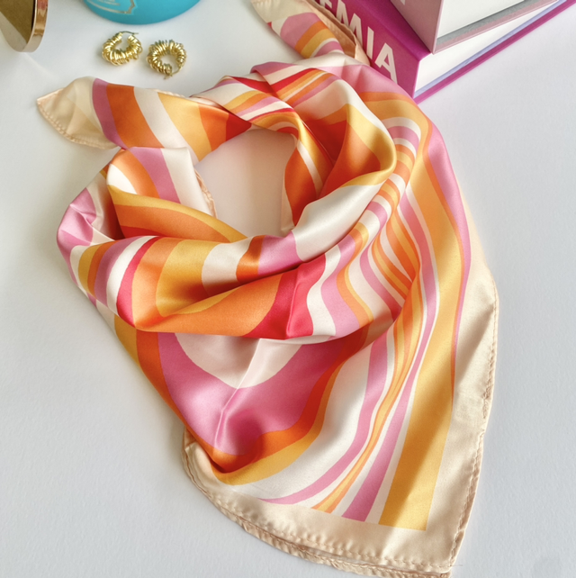 Foulard orange mix