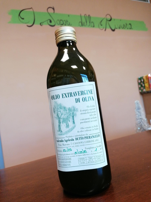 OLIO EXTRA VERGINE DI OLIVA TAGGIASCO 1 LT