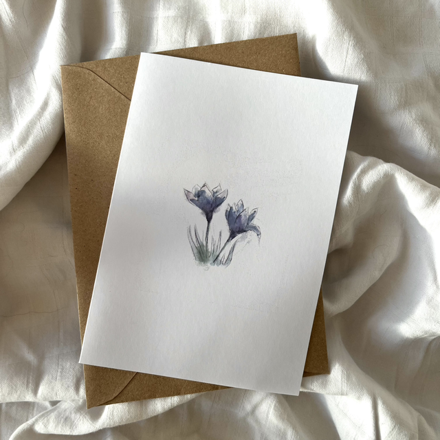 Crocus Watercolour