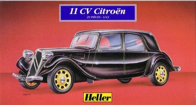 Modelbouw - Heller Bouwdoos Citroën 11CV