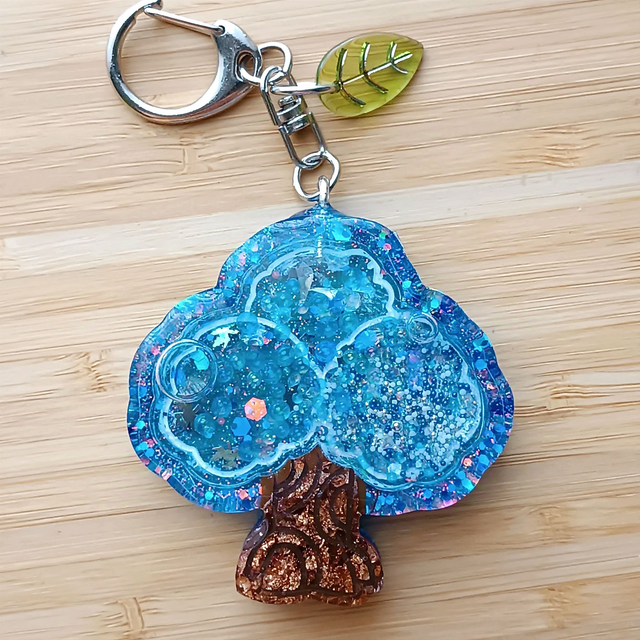 Llavero Shaker de Árbol Invernal