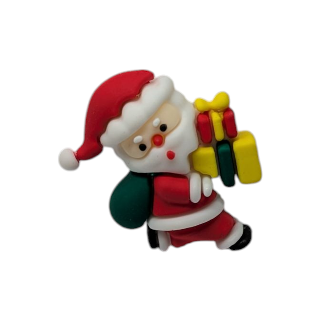 Christmas Santa With Presents Topper