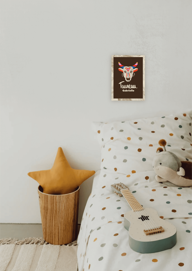 Affiche Taureau
