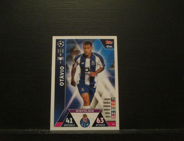 OTAVIO - UEFA Champions League Match Attax 2018/19 Original Trading Card #354