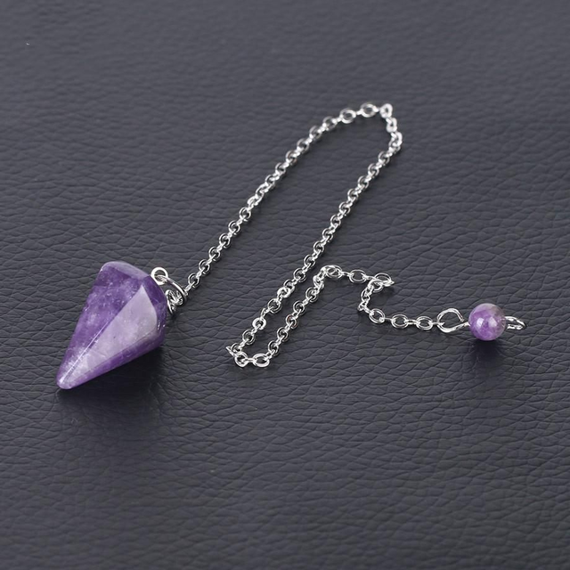 Heilsteinpendel Basic Amethyst