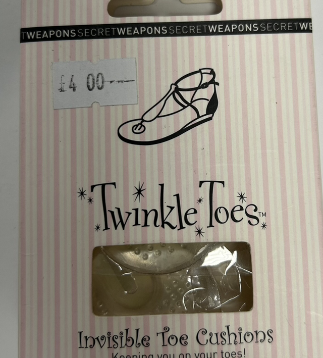 Twinkle Toes - Invisible Toe Cushions - 