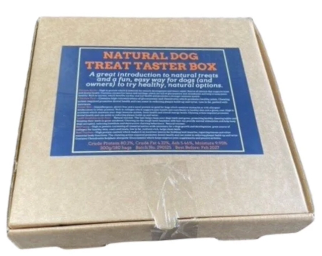 Dog Treat Taster Box
