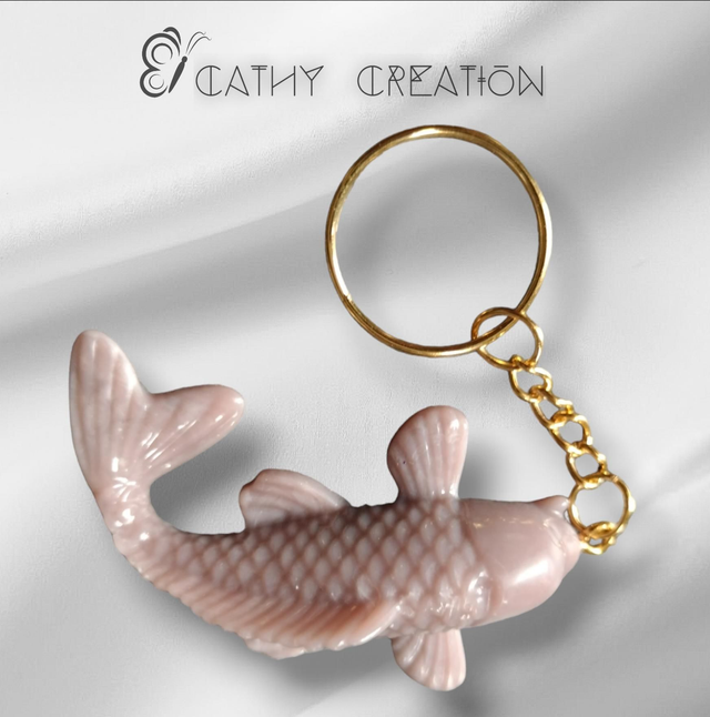 Porte clés carpe koï 