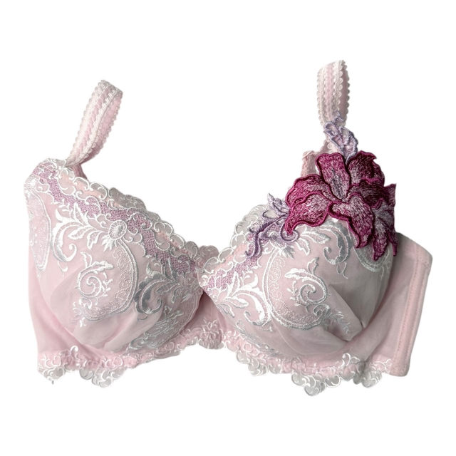 Pink floral Japanese Bra UK 32DD 