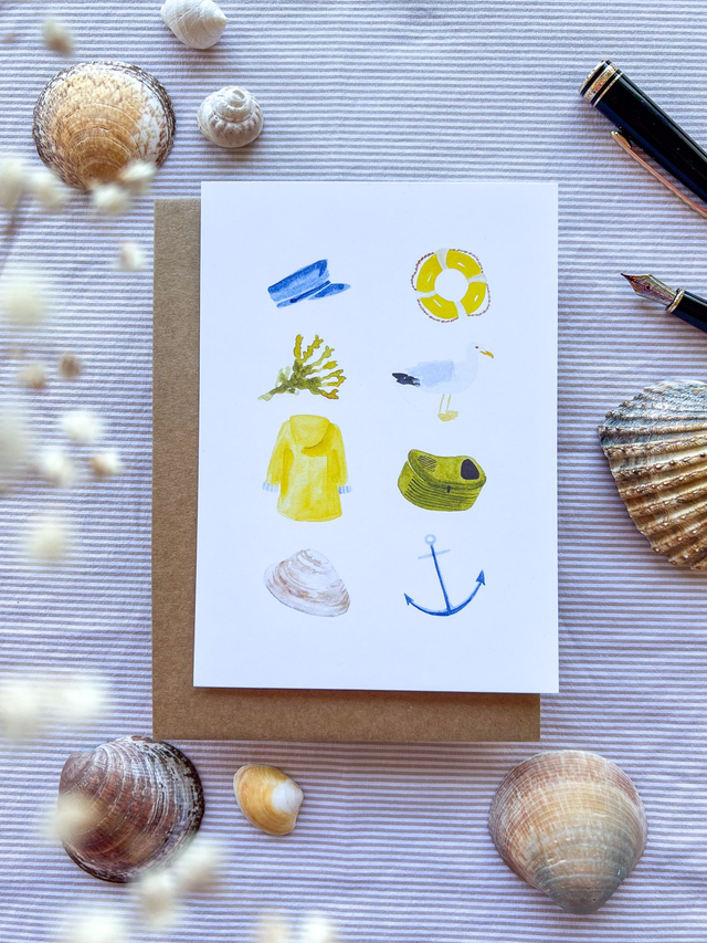 Carte Jour de pêche