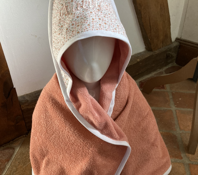 Cape de bain personnalisable