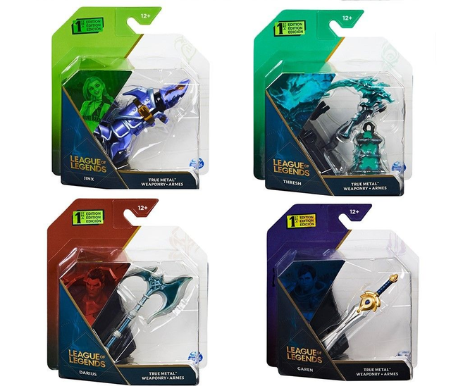 League of Legends: True Metal Weaponry (FIG011)