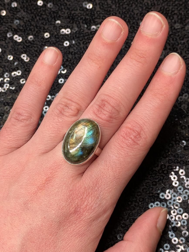 Bague Labradorite 6
