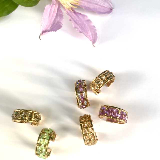 Bague ajustable Diamond brillante