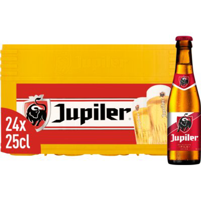 Jupiler Belgisch pils krat (inclusief statiegeld)