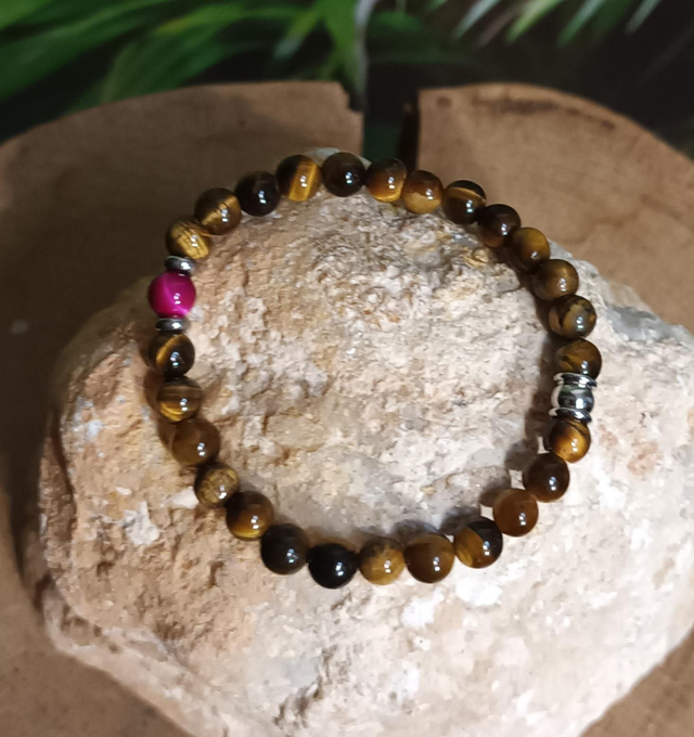 Bracelet en œil de tigre