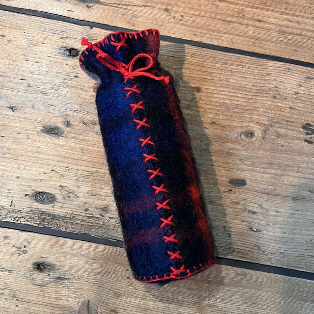 Dekenkruikzak 1L blauw