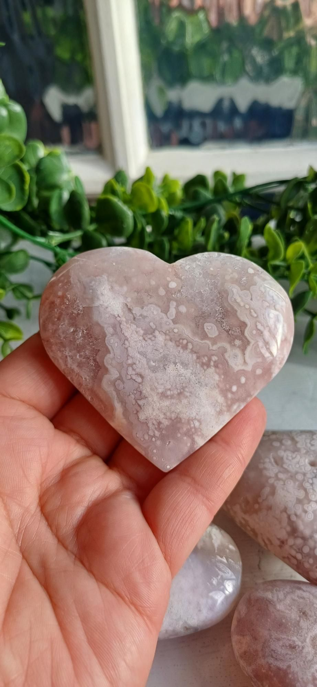 Pink Amethyst Heart no. 4