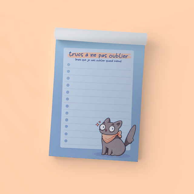 Bloc-notes A6 LA CROQUETTE