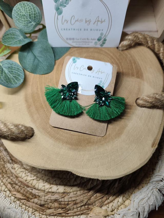 BO MINI BOHEME DIAM'S VERT BRESIL 0000368