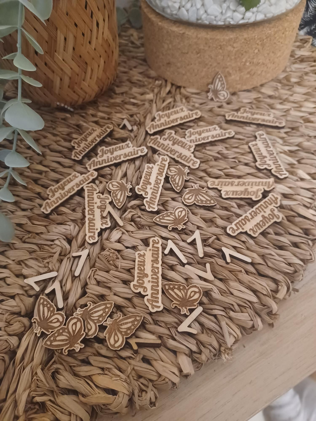 Décoration de table Anniversaire 🦋 papillons