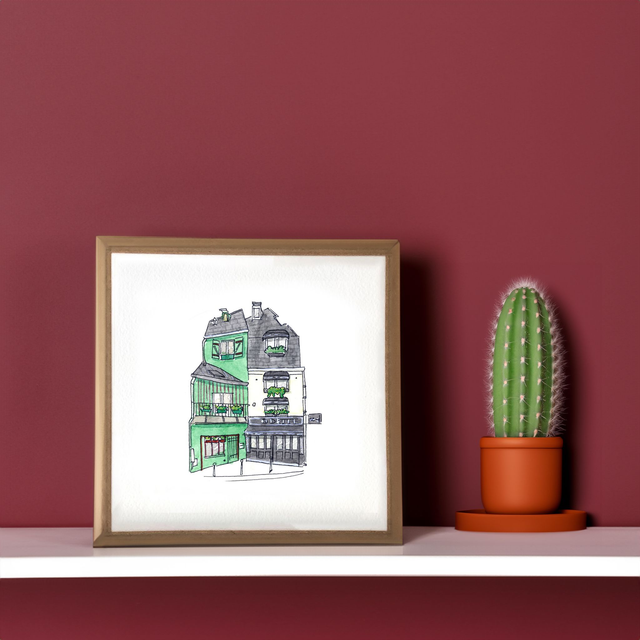 Odette Patisserie, Paris – French Bakery Wall Art for Dessert Lovers