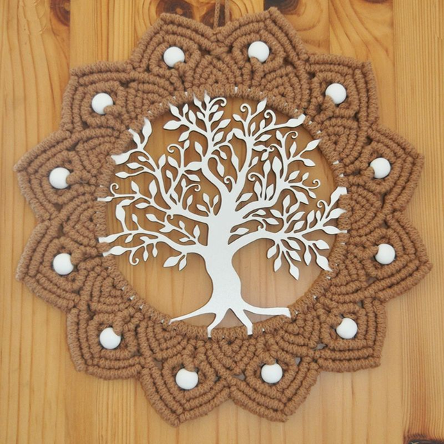 Arbre de vie - Ancrage - Couleur caramel