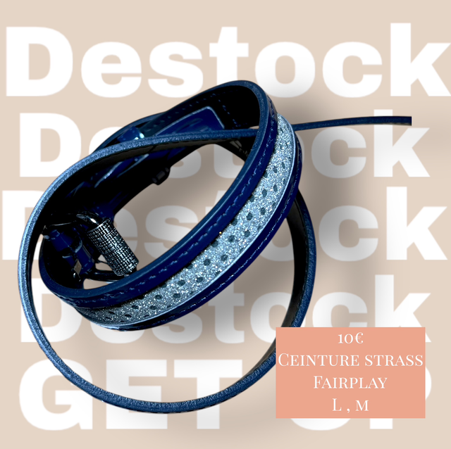 Fairplay ceinture vernie 