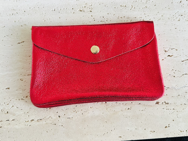 Portemonnee roze groot