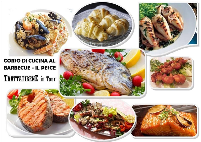 CORSO DI CUCINA SU BARBEUE Lezione PESCE