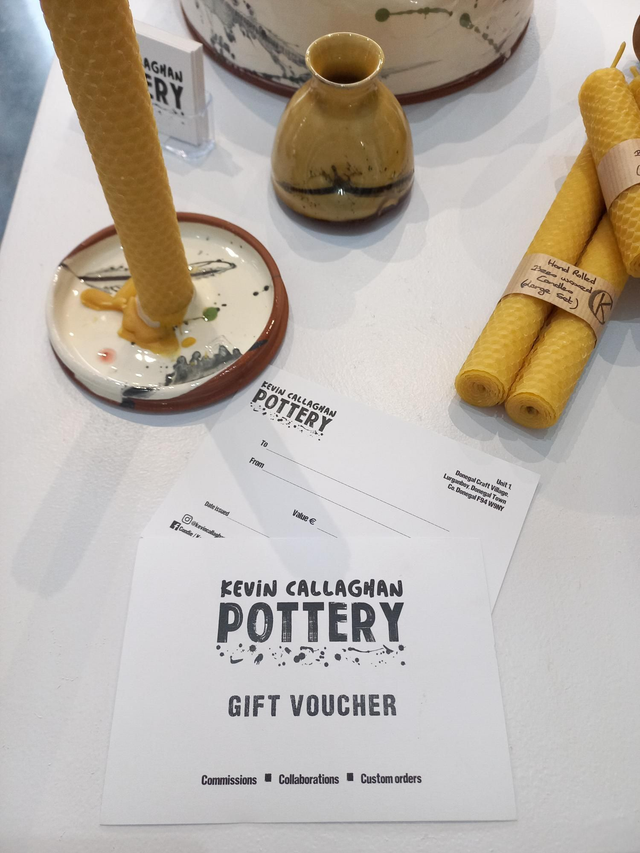 Beeswax Candle Holder 