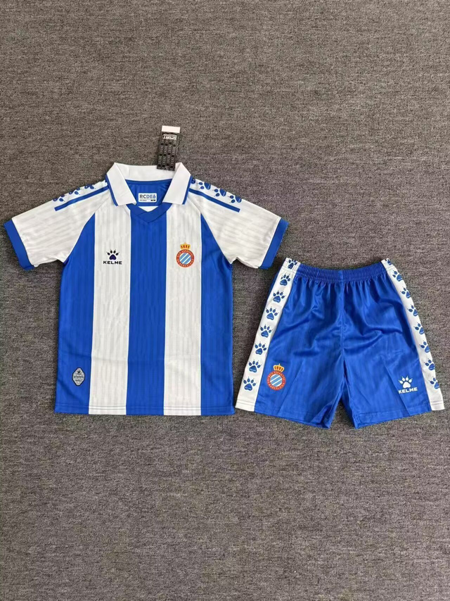Conjunto camiseta + pantalón NIÑOS 1ª RCD Espanyol - 25-26