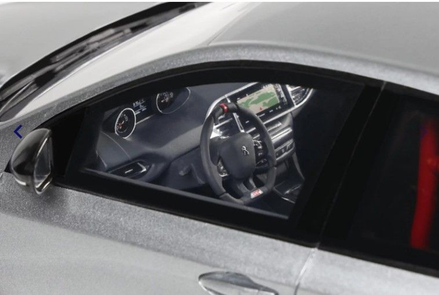 Peugeot 308 RC BYFACTORY Gris Artense 2020 OttOmobile OT1055 1/18