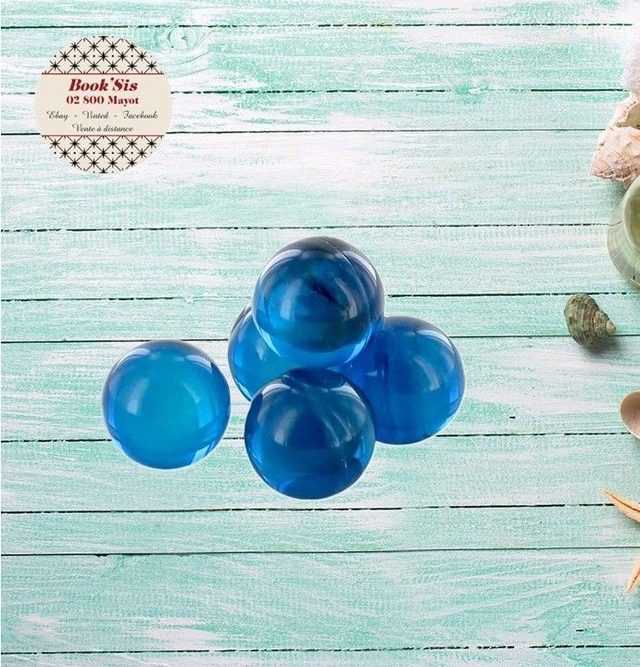 Perle de bain " Ronde Fleur de lotus "