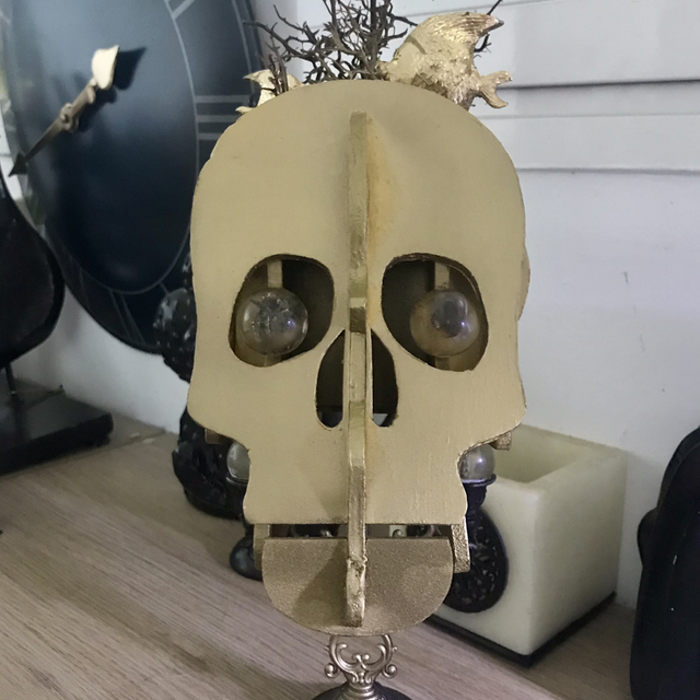 Trophée tête de mort 