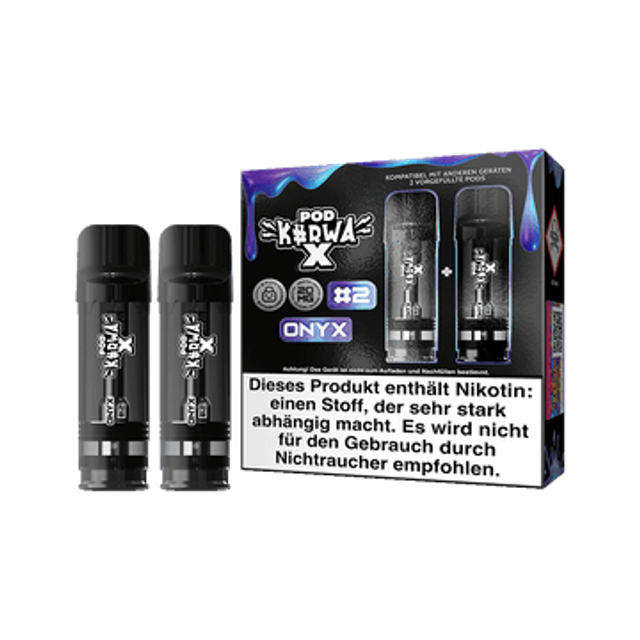 Kurwa X Pod #2 Onyx 20 MG/ML 