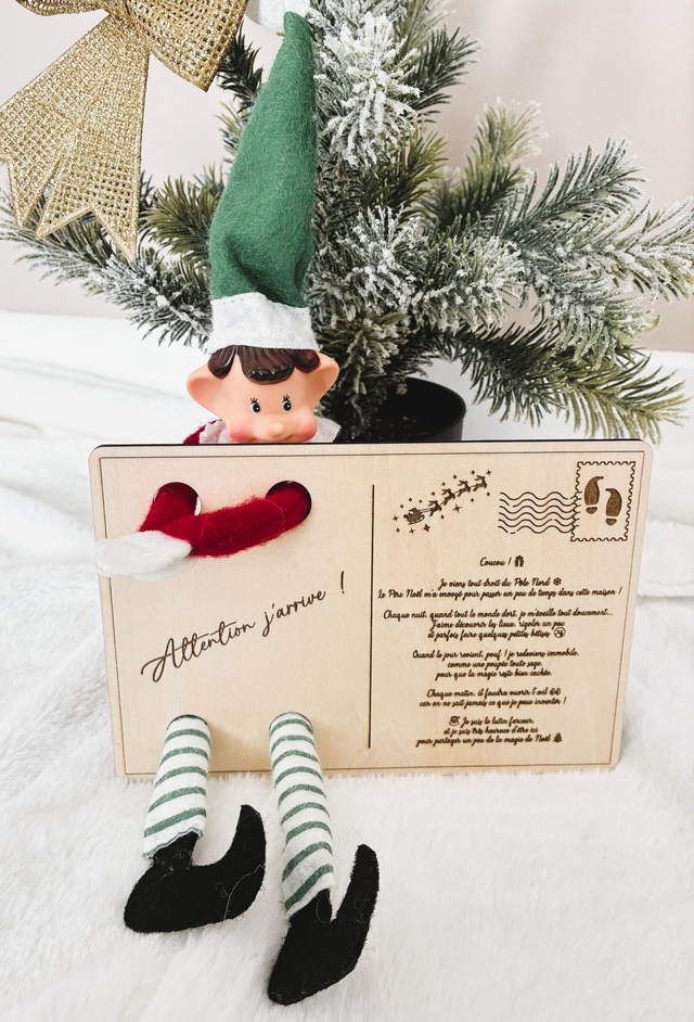 Carte Lutin "J'arrive"