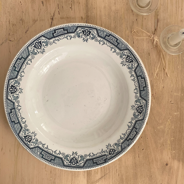 Assiettes St Amand et Hamage Maroc creuses (x2)