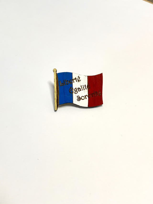 Pin’s « Liberté, Égalité, Sororité »