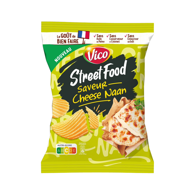 Chips Vico Saveur Cheese Naan 120g