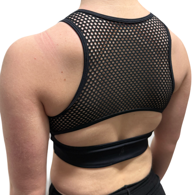 Move Dance Net Crop Top