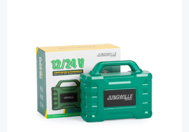 Jungwille Starthilfe und Powerbank 12/24 v 