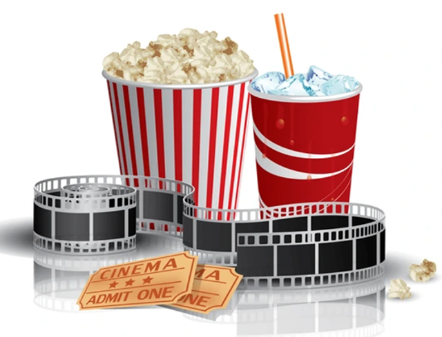 Pop up cinema 20/12/25 food voucher max 1 per person